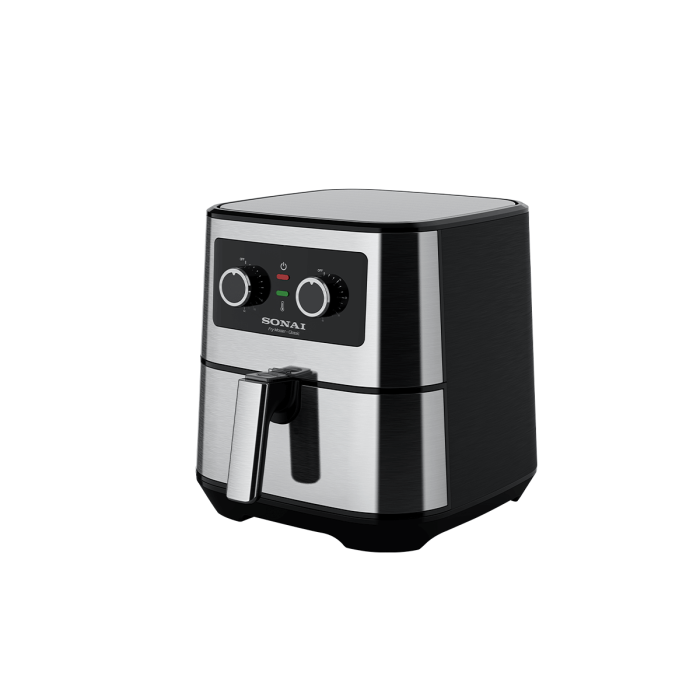 Sonai Air Fryer – Fry Master Classic – SH-511M , Silver Color ,1700 Watt , 5.5L - Image 6