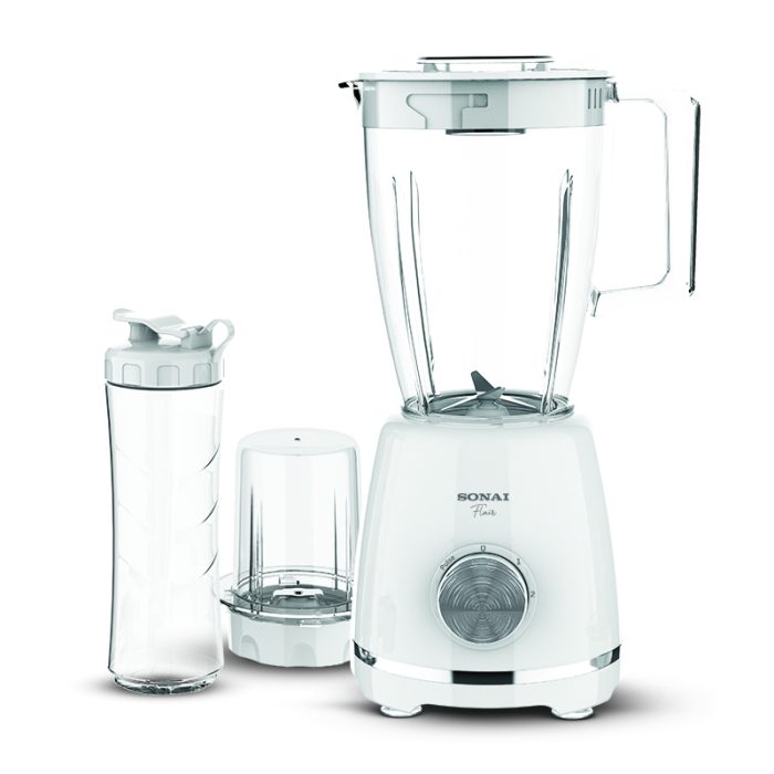 ⁦خلاط سوناي فلير 3/1 ,500 وات , 2 سرعة , ابيض SH-6060⁩ - الصورة ⁦2⁩