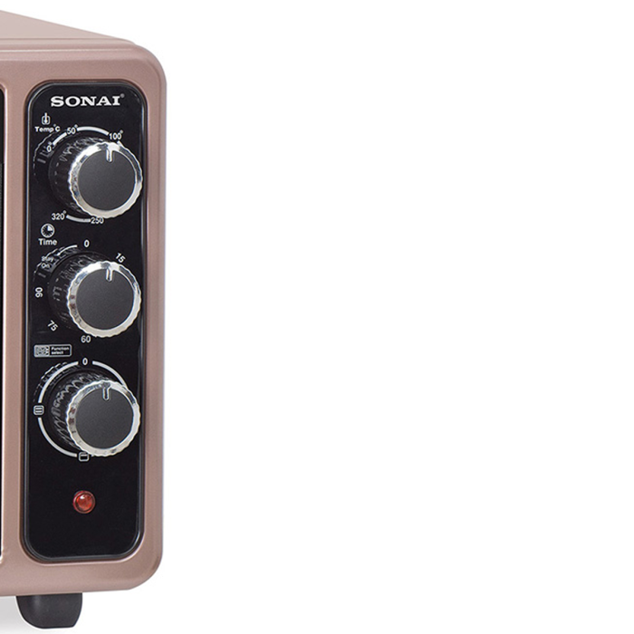 Sonai Electrical Oven SH-5500, 1300 Watt, 40L, 90 Min Timer - Image 3