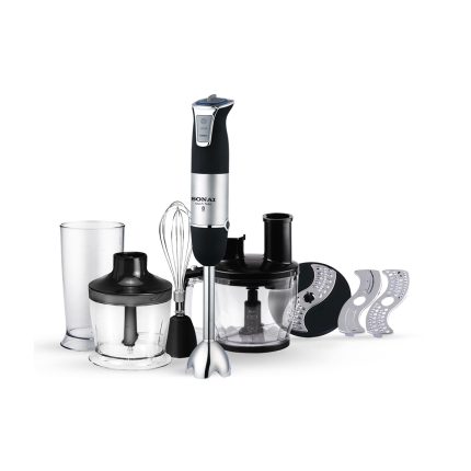 Sonai Hand Blender - Multi Task 8 - SH-670 - 750 Watt turbo button 8 attachments