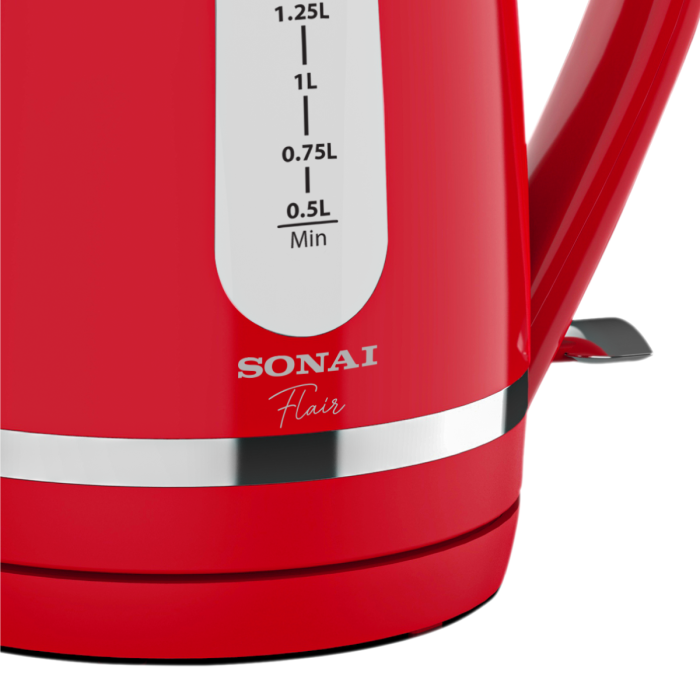 Sonai kettle plastic SH -2021, Red Color 2200 Watt , 1.7 L - Image 4