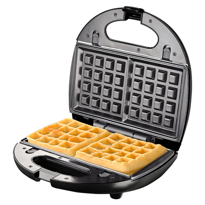 ⁦صانع الساندوتشات سوناي , 750 وات , اسود SH-666⁩ - الصورة ⁦3⁩