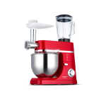 Sonai Stand Mixer - Mixi Plus 7/1, SH- M1050 ,Red Color,1200 Watt ,6 Speeds 7L