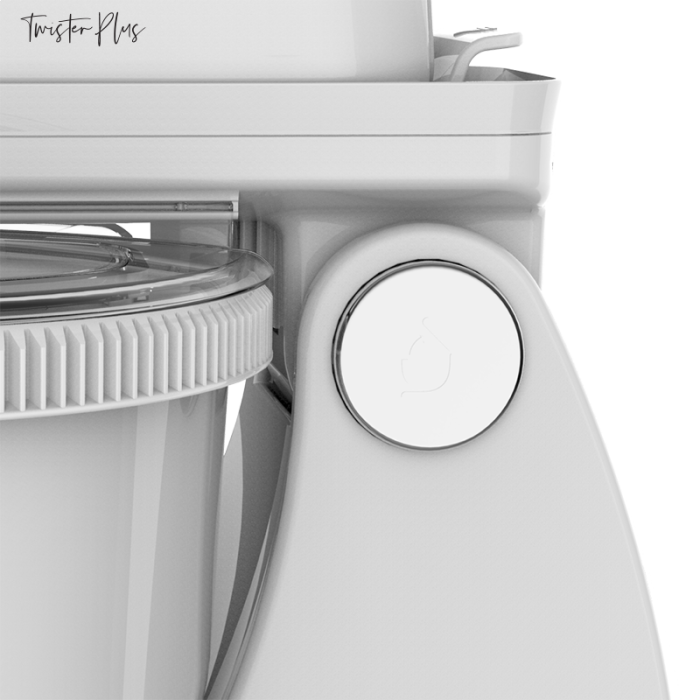 ⁦مضرب عجان سوناي , تويستر بلس , 350 وات , 3.4 لتر, 5 سرعات , ابيض SH-M810⁩ - الصورة ⁦2⁩