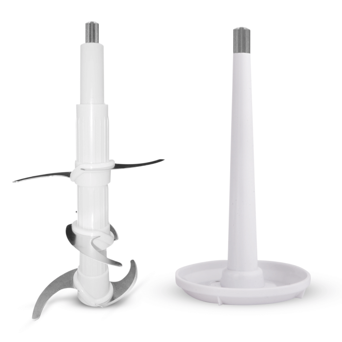 ⁦قطاعة خضروات سوناي- سوبر – 700 وات، 1.5 لتر، 6 شفرات ذات التكنولوجيا السداسية مزودة بقشارة ثوم – MAR-3077⁩ - الصورة ⁦3⁩